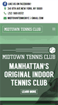Mobile Screenshot of midtowntennis.com